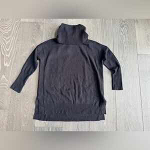 French Connection Cowl Neck Knit Sweater in Black Size Small